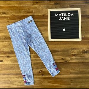 Matilda Jane Supernova Leggings in Size 6. NWT
